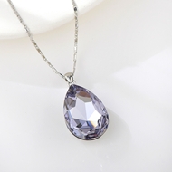 Show details for Inexpensive Platinum Plated Medium Pendant Necklace from Reliable Manufacturer