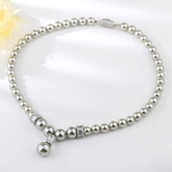 Show details for Purchase Zinc Alloy Platinum Plated Pendant Necklace Exclusive Online