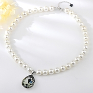 Show details for Purchase Platinum Plated Medium Pendant Necklace Exclusive Online