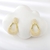 Picture of Good Artificial Pearl Delicate Dangle Earrings