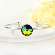 Show details for Ball Colorful Cuff Bangle with Worldwide Shipping