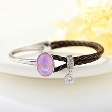 Show details for Copper or Brass Small Fashion Bangle with Worldwide Shipping