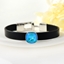 Show details for Nickel Free Gold Plated Swarovski Element Fashion Bangle with Easy Return
