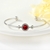 Picture of Best Swarovski Element Red Cuff Bangle