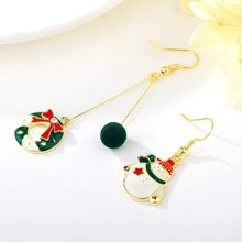 Show details for Great Enamel Holiday Dangle Earrings