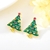 Picture of Impressive Green Cubic Zirconia Big Stud Earrings with Low MOQ