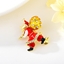 Show details for Delicate Small Holiday Brooche