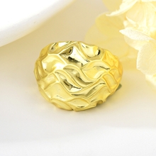 Show details for Brand New Gold Plated Big Fashion Ring with SGS/ISO Certification