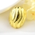 Picture of Hypoallergenic Gold Plated Big Fashion Ring with Easy Return