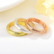 Show details for Dubai Multi-tone Plated Fashion Ring with Fast Delivery
