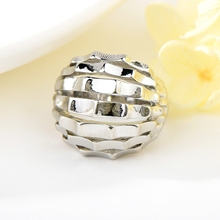 Show details for Trendy Platinum Plated Zinc Alloy Fashion Ring with No-Risk Refund