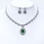 Show details for Latest Big Platinum Plated 2 Piece Jewelry Set