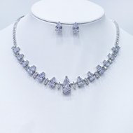 Show details for Bling Medium Copper or Brass 2 Piece Jewelry Set