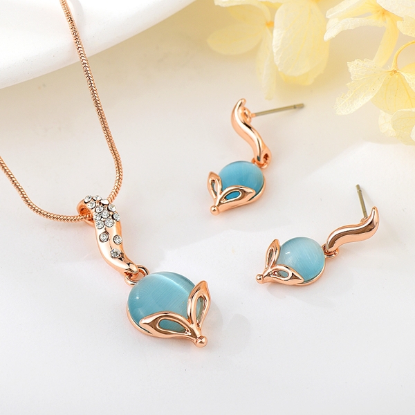 Picture of Popular Opal Small 2 Piece Jewelry Set