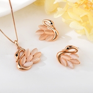 Show details for Unique Opal swan 2 Piece Jewelry Set Show details for Unique Opal swan 2 Piece Jewelry Set