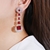 Picture of Hypoallergenic Platinum Plated Luxury Dangle Earrings with Easy Return