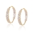 Picture of Hot Selling White Cubic Zirconia Big Hoop Earrings from Top Designer