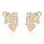 Show details for Delicate Big White Dangle Earrings