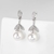Picture of Famous Big Cubic Zirconia Dangle Earrings