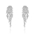 Picture of Luxury Cubic Zirconia Dangle Earrings with Beautiful Craftmanship