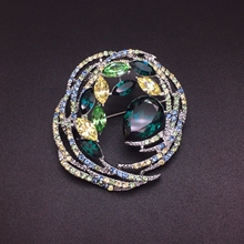 Show details for Colorful Swarovski Element Brooche Online