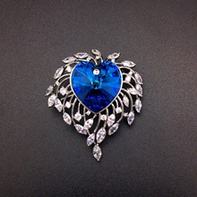 Show details for Love & Heart Big Brooche From Reliable Factory
