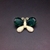 Picture of Copper or Brass Cubic Zirconia Brooche Factory Direct Supply