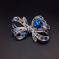 Show details for Amazing Swarovski Element Platinum Plated Brooche