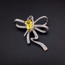 Show details for Attractive Yellow Copper or Brass Brooche Online