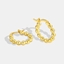 Show details for Great Value Gold Plated Small Small Hoop Earrings with Member Discount