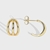 Picture of Charming Gold Plated Small Stud Earrings As a Gift