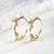 Picture of Reasonably Priced Gold Plated Copper or Brass Small Hoop Earrings with Beautiful Craftmanship