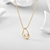 Picture of Most Popular Artificial Pearl Gold Plated Pendant Necklace