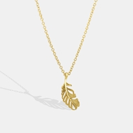 Picture of Delicate Leaf Pendant Necklace in Exclusive Design