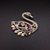 Picture of swan Swarovski Element Brooche with Member Discount