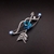 Picture of Copper or Brass Platinum Plated Brooche with 3~7 Day Delivery