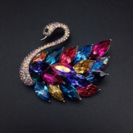 Show details for Famous Big swan Brooche