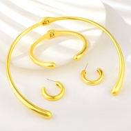 Show details for Affordable Zinc Alloy Big 3 Piece Jewelry Set From Reliable Factory