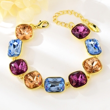 Show details for Classic Rose Gold Plated Fashion Bracelet of Original Design