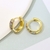 Picture of Hot Selling Colorful Copper or Brass Huggie Earrings Online Only