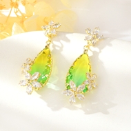 Show details for Low Price Copper or Brass Big Dangle Earrings from Trust-worthy Supplier