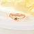 Picture of Hypoallergenic Rose Gold Plated Small Fashion Ring Online Shopping