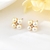 Picture of Eye-Catching White Classic Stud Earrings