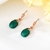 Picture of Hot Selling Green Small Dangle Earrings from Top Designer
