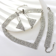 Show details for Popular Swarovski Element Big 3 Piece Jewelry Set