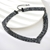 Picture of Stylish Big Gunmetal Plated Short Statement Necklace