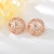 Picture of Good Quality Enamel Colorful Big Stud Earrings Best Price