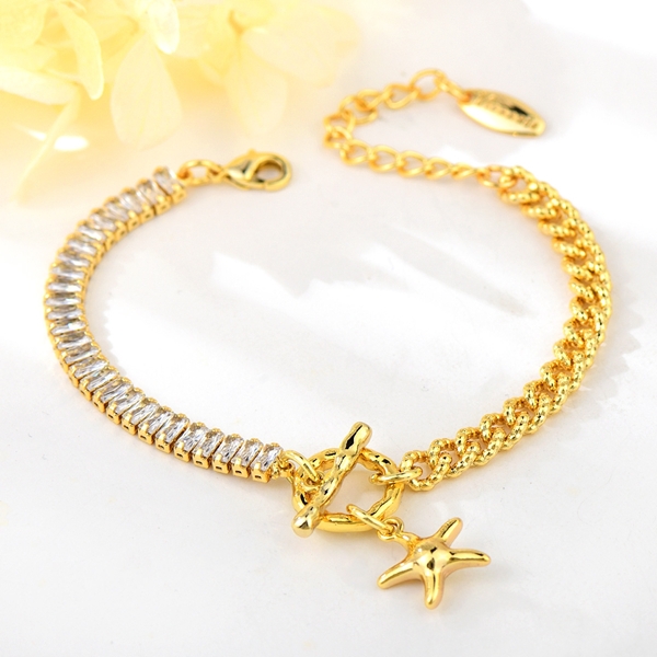Picture of Zinc Alloy Medium Fashion Bracelet with Fast Delivery