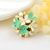 Picture of Nickel Free Gold Plated Flower Fashion Ring with Easy Return