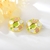 Picture of Nickel Free Colorful Gold Plated Big Stud Earrings with No-Risk Refund